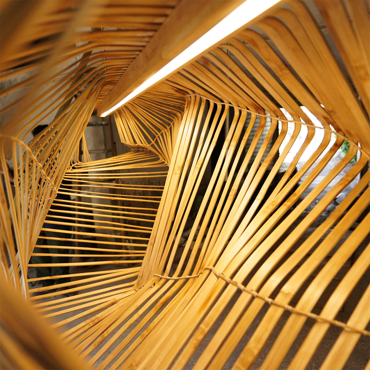 Parametric Bamboo Installation