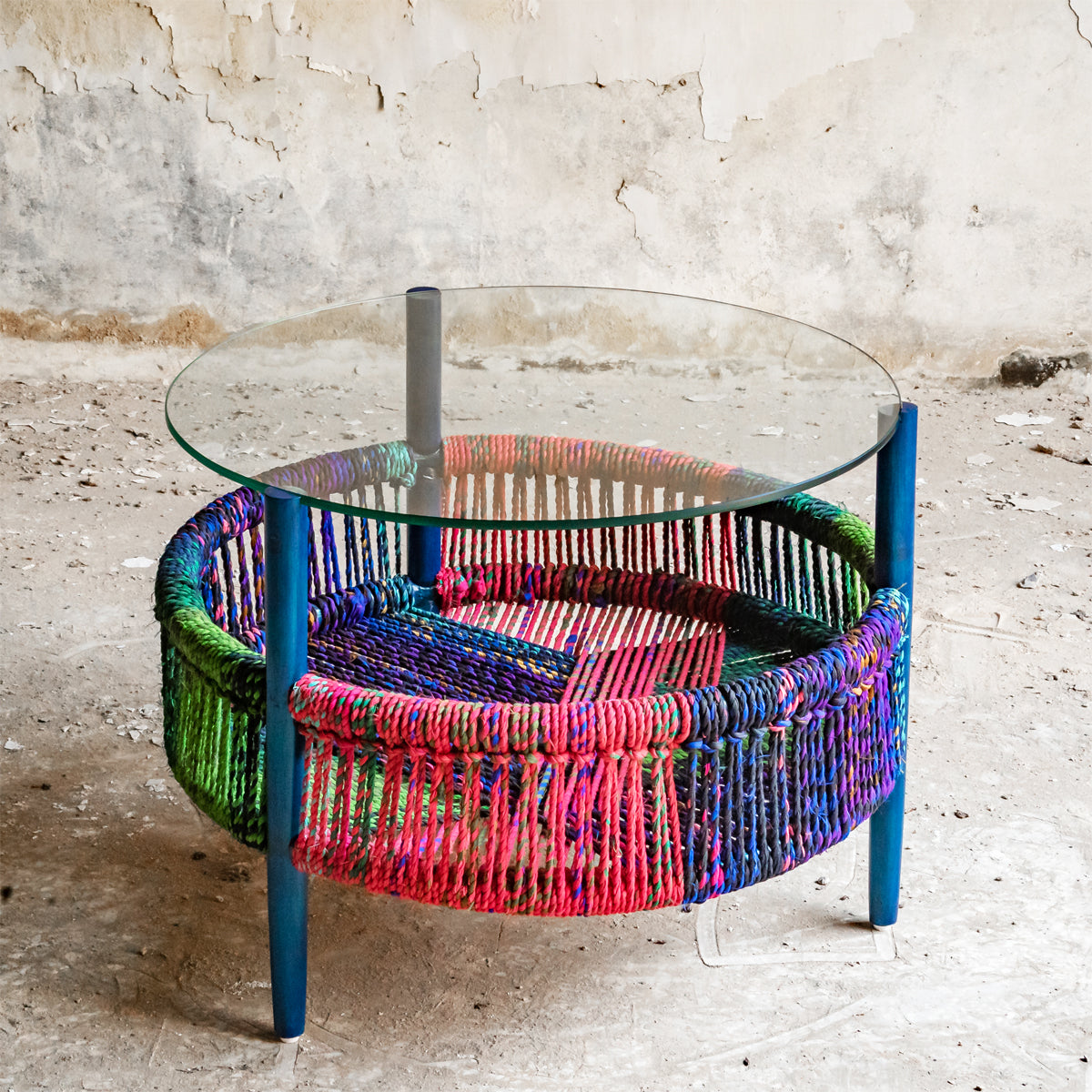 CIRCLE TABLE - CHINDI ROPE