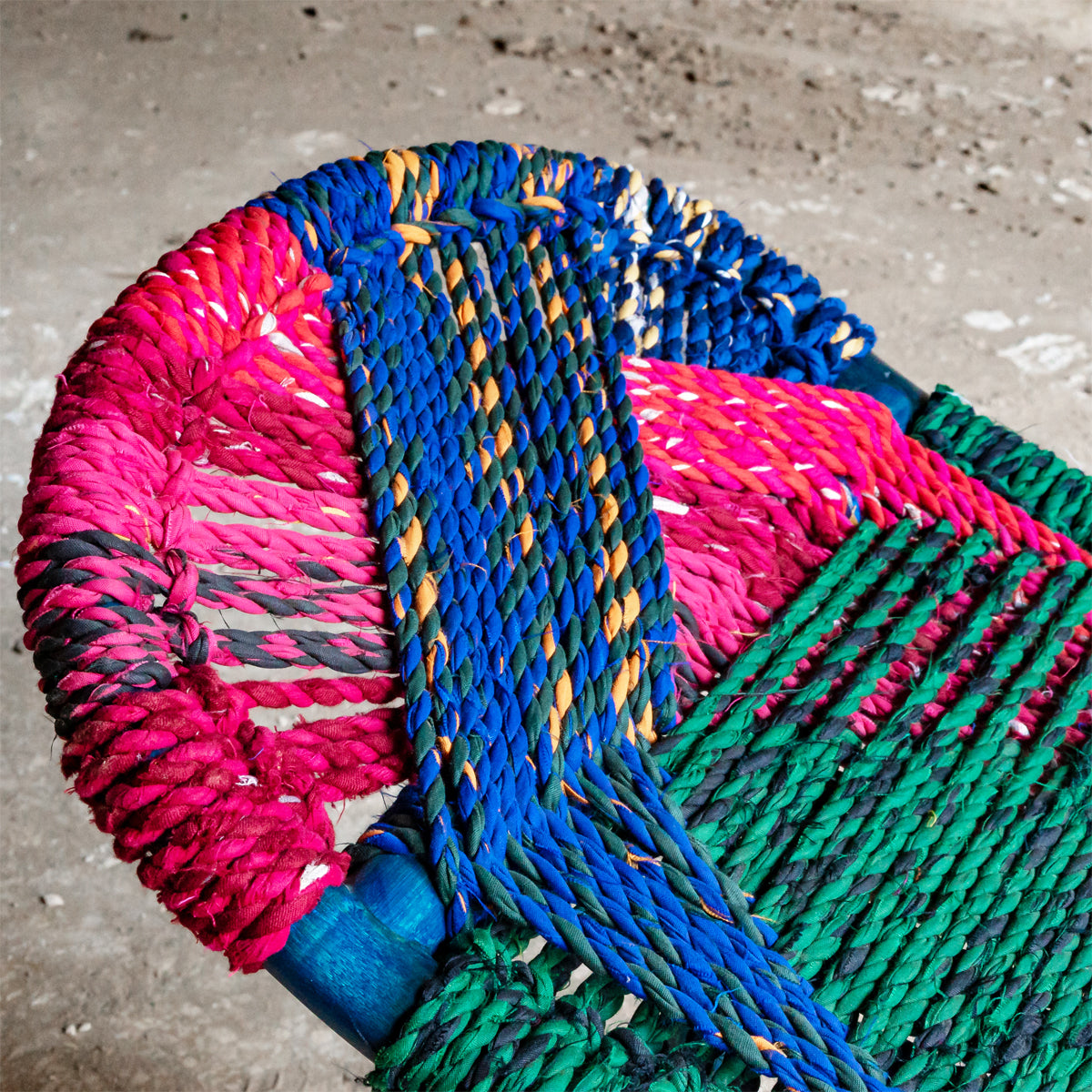CIRCLE STOOL - CHINDI ROPE
