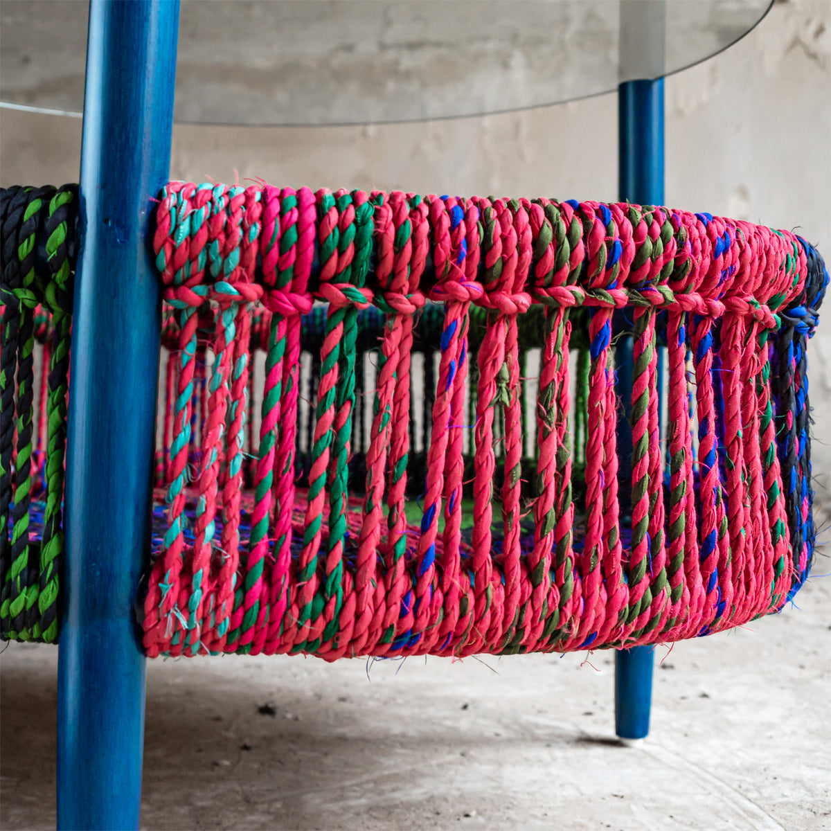 CIRCLE TABLE - CHINDI ROPE