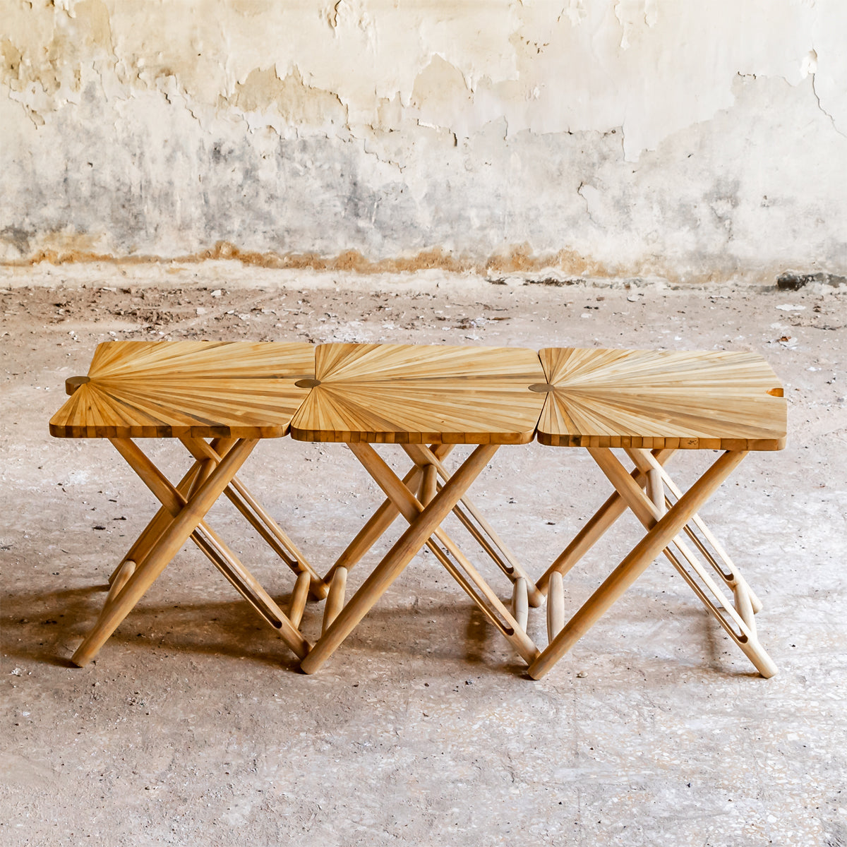 FAN STOOL BENCH