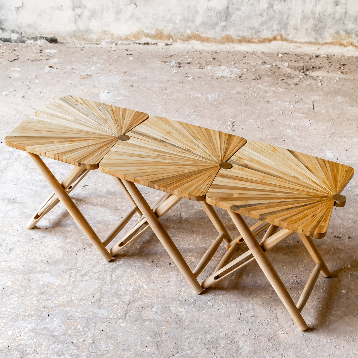 FAN STOOL BENCH