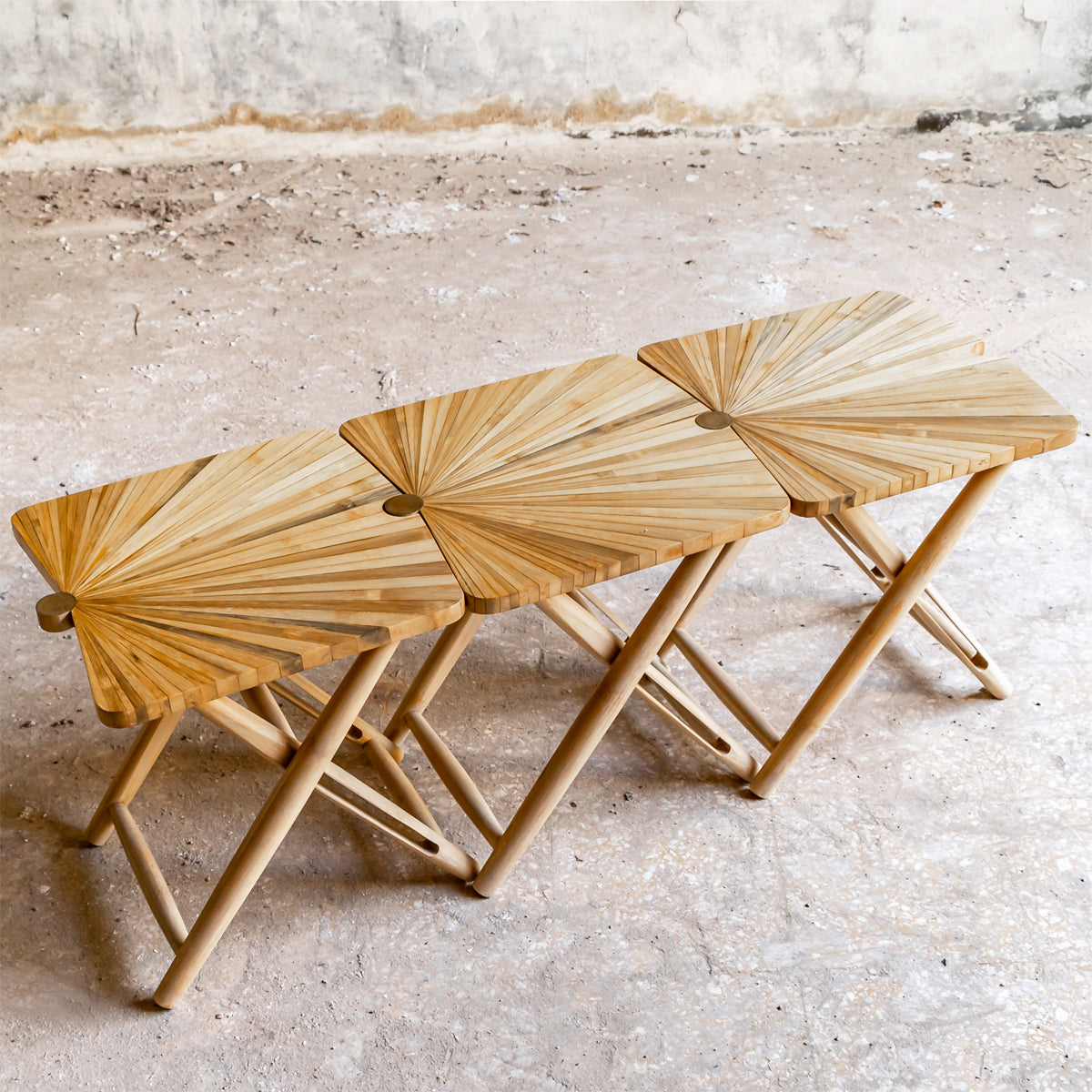 FAN STOOL BENCH