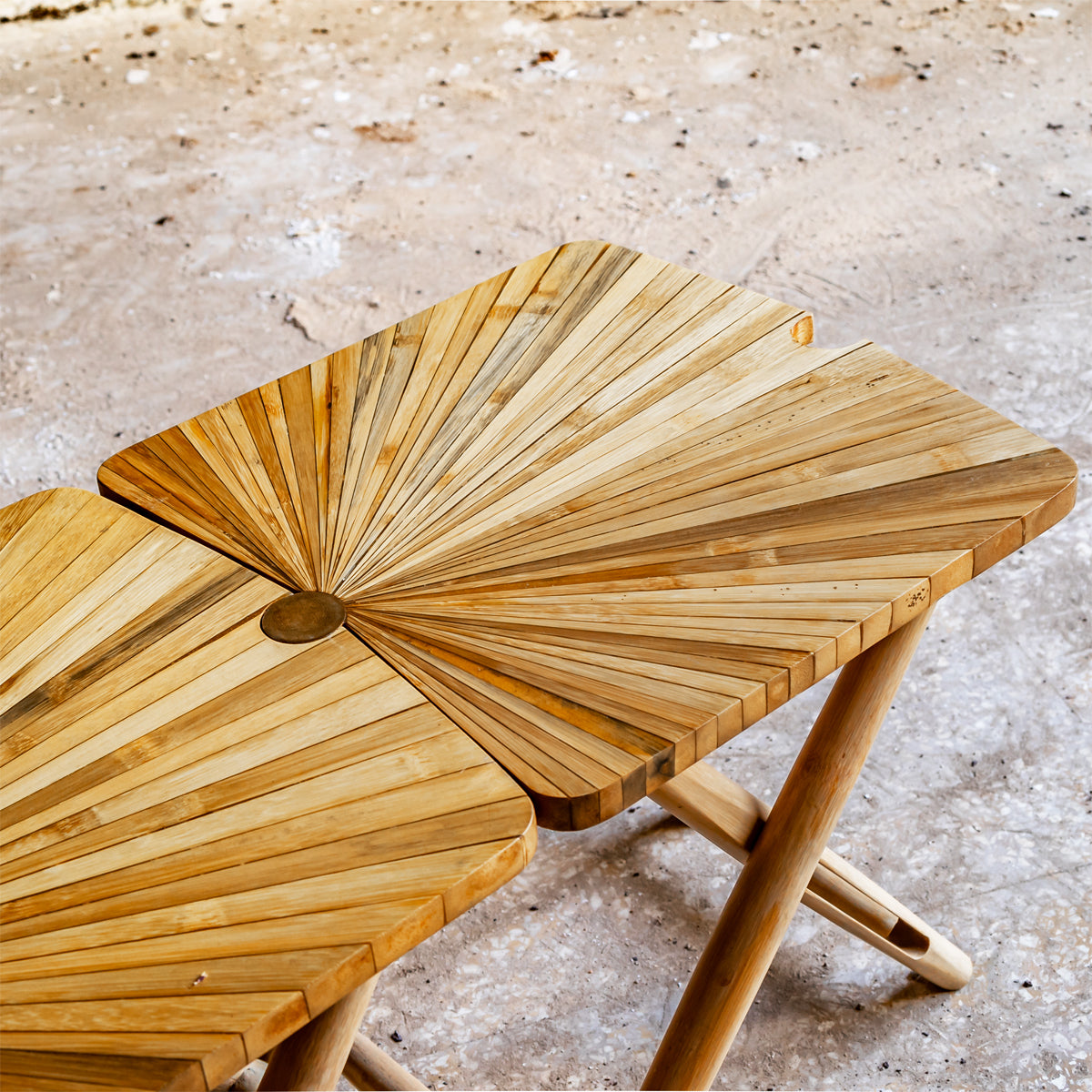 FAN STOOL BENCH