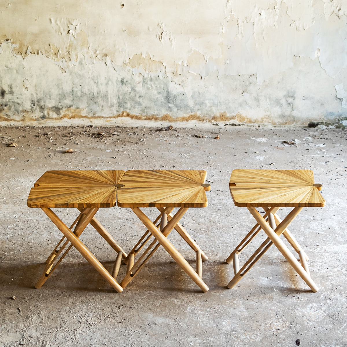 FAN STOOL BENCH