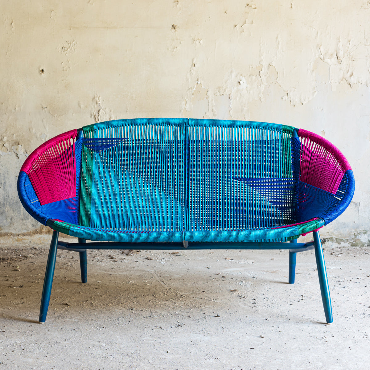 CIRCLE SOFA - SILK ROPE