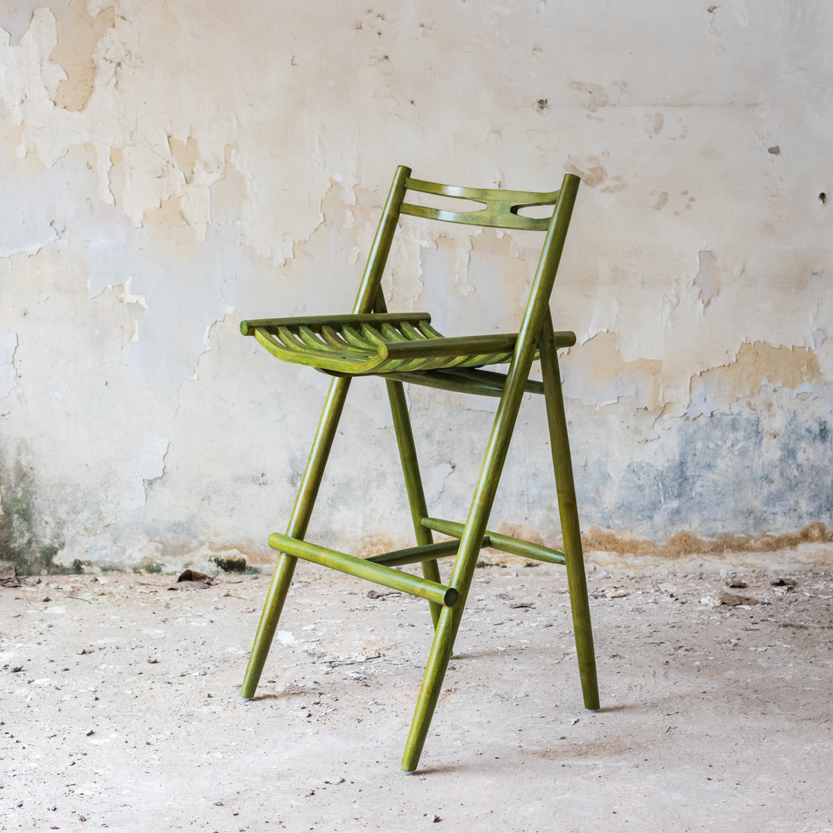 SAWBOO HIGH CHAIR - OLIVE GREEN