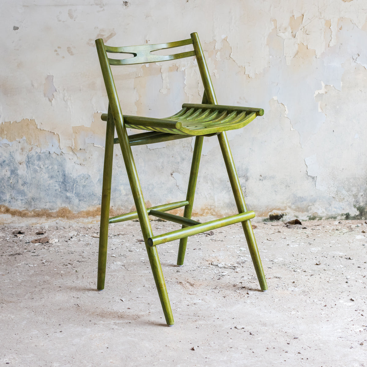 SAWBOO HIGH CHAIR - DARK GREEN