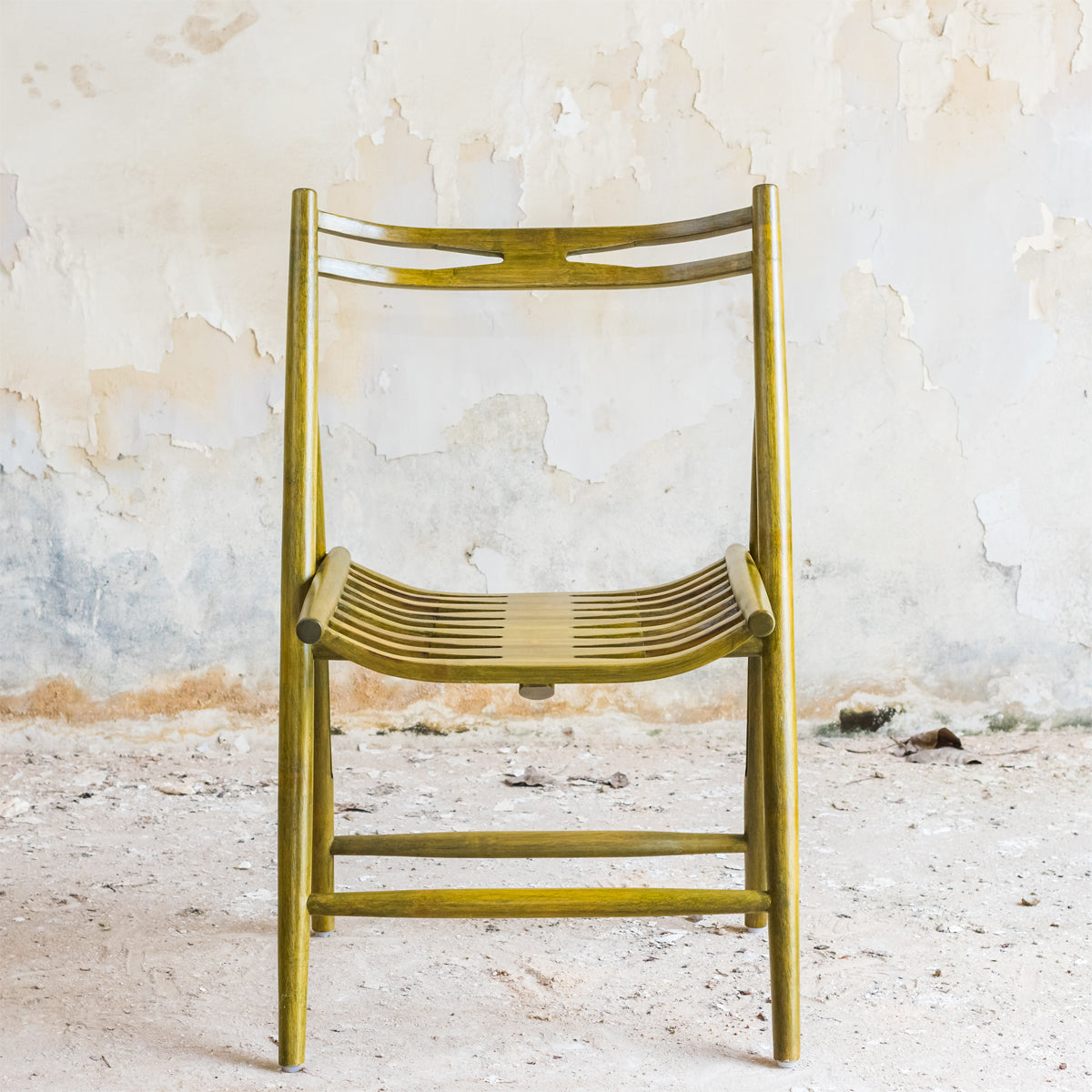 SAWBOO FOLDING CHAIR - LIGHT YELLOW