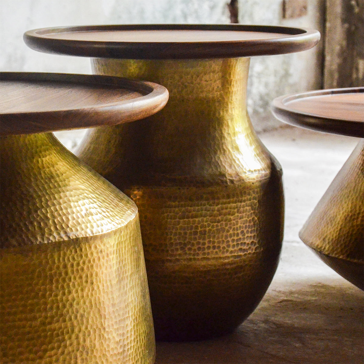 SET OF 3 LOTA COFFEE TABLES
