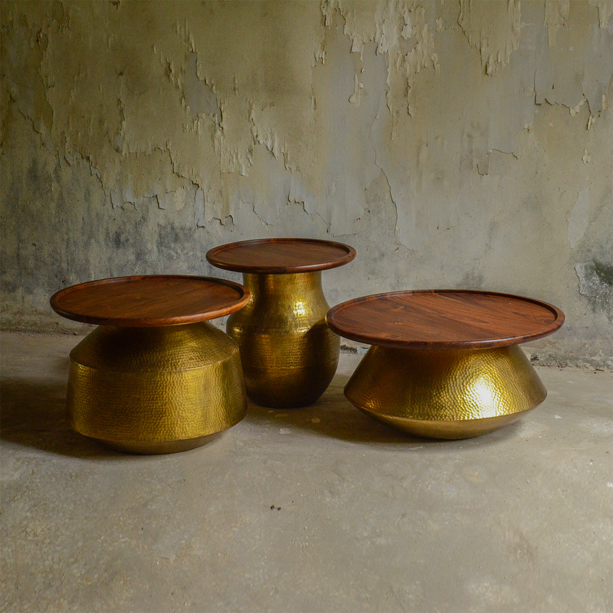 SET OF 3 LOTA COFFEE TABLES