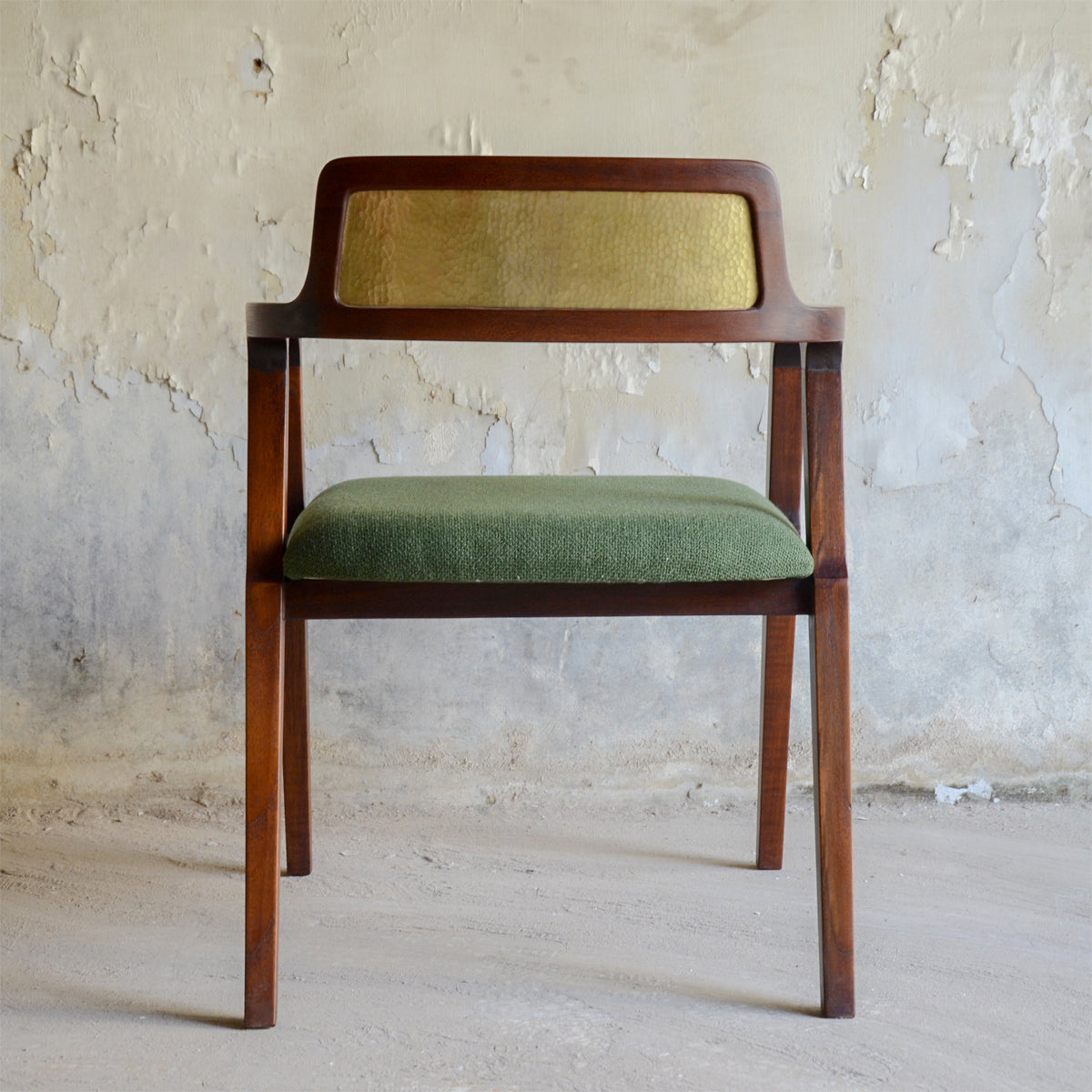 MATHAAR DINING CHAIR - GREEN