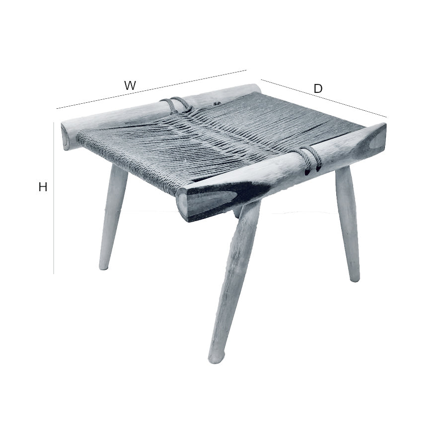 Nakashima Low Stool - Rhizome