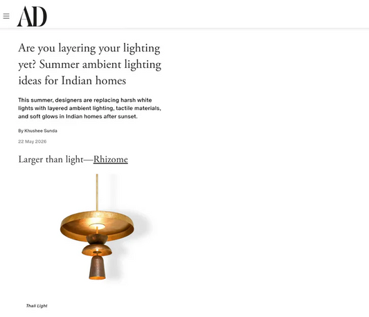 Are you layering your lighting yet? Summer Indian ambient lighting ideas for Indian homes