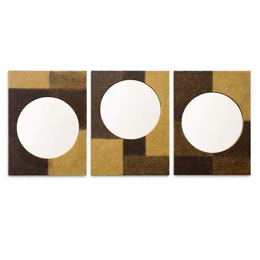 BAUHAUS BRASS MATHAAR MIRRORS