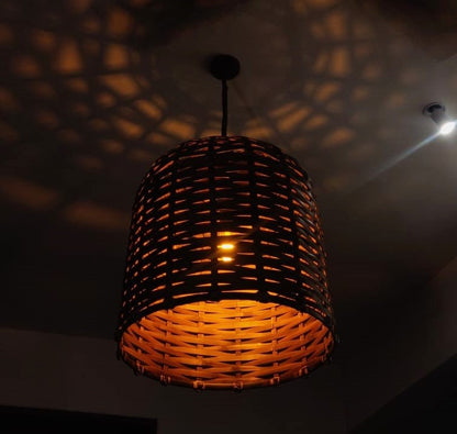 Sustainable Bamboo Basket Lamps