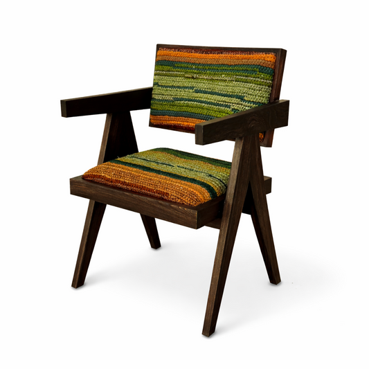 KAMDHENU DINING CHAIR (WITH ARMS)
