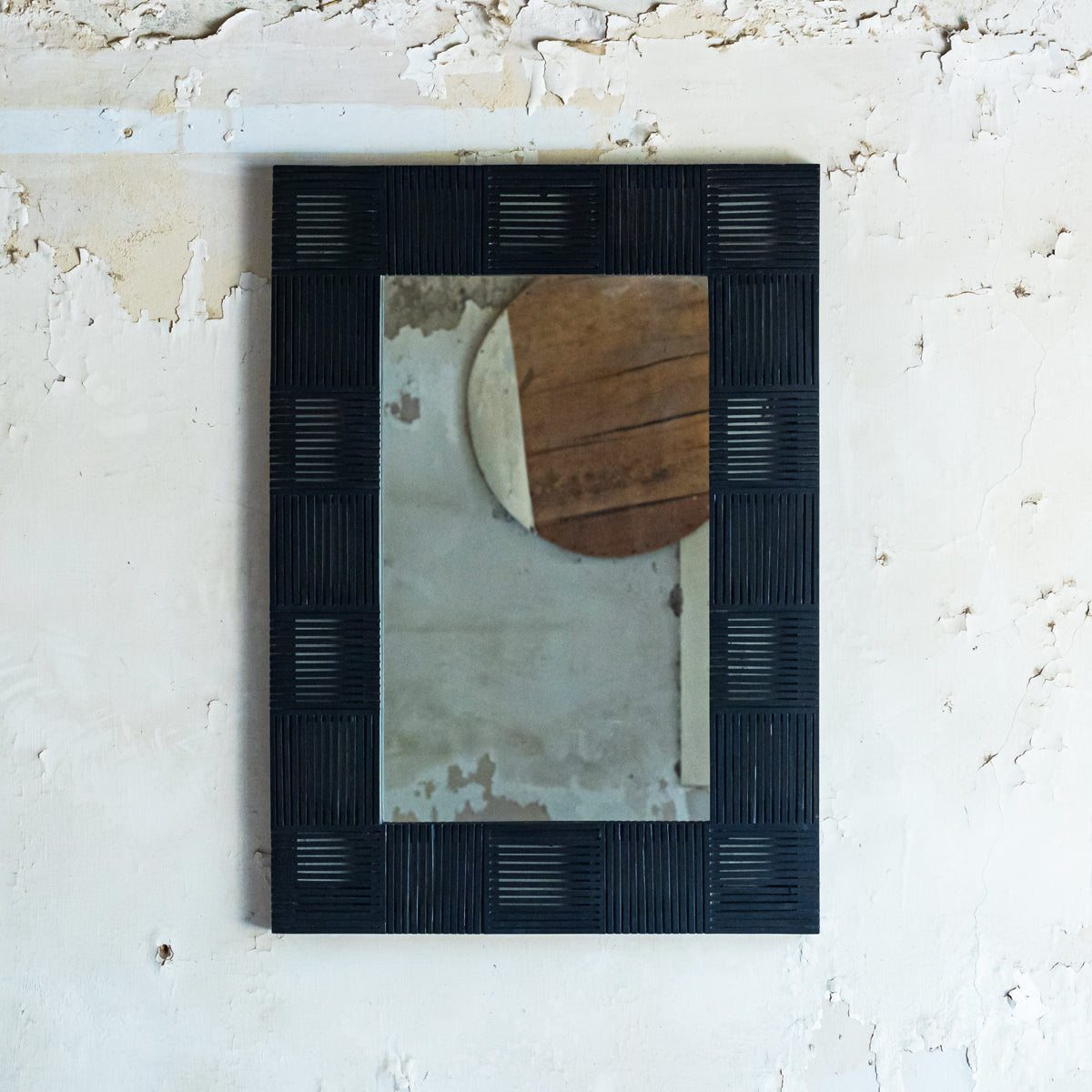 Slat Mirror Rectangle