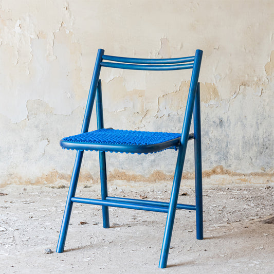 Skinny Folding Chair - Blue