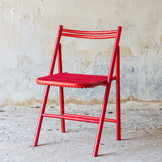 Skinny Folding Chair - Red