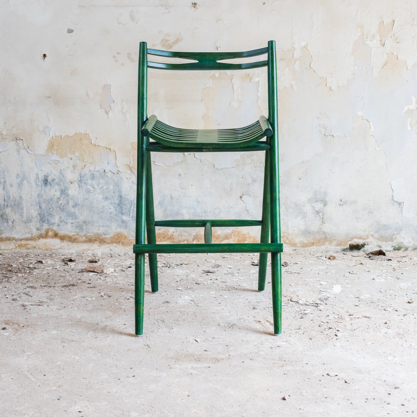 Sawboo High Chair - Dark Green
