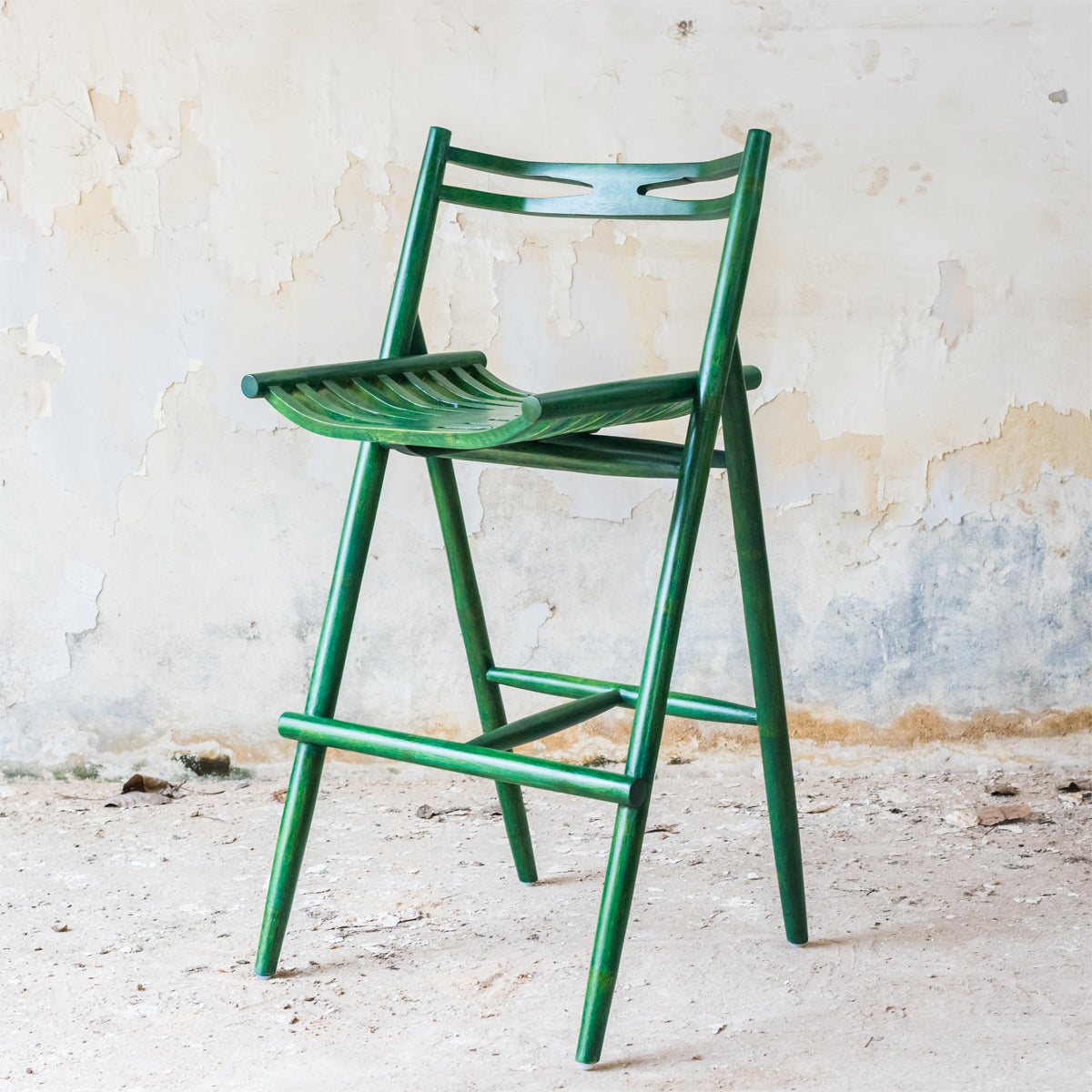 Sawboo High Chair - Olive Green