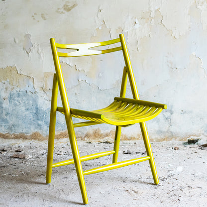 Sawboo Folding Chair - Light Yellow