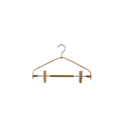 ELEGANT HANGER WITH CLIPS - Set of 12 pcs