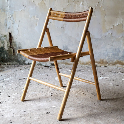 Chamfer Chair Natural - Brown