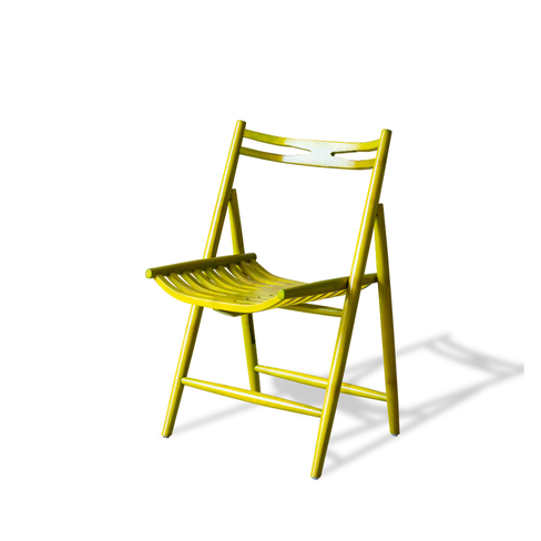 SAWBOO FOLDING CHAIR - LIGHT YELLOW