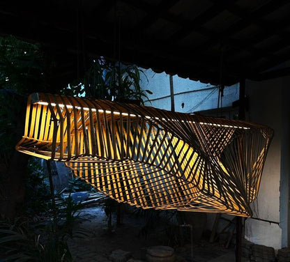 Parametric Bamboo Installation