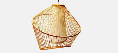 Bamboo Bird Cage Lighting