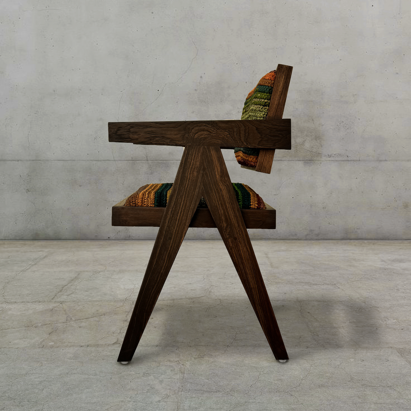 KAMDHENU DINING CHAIR (WITH ARMS)